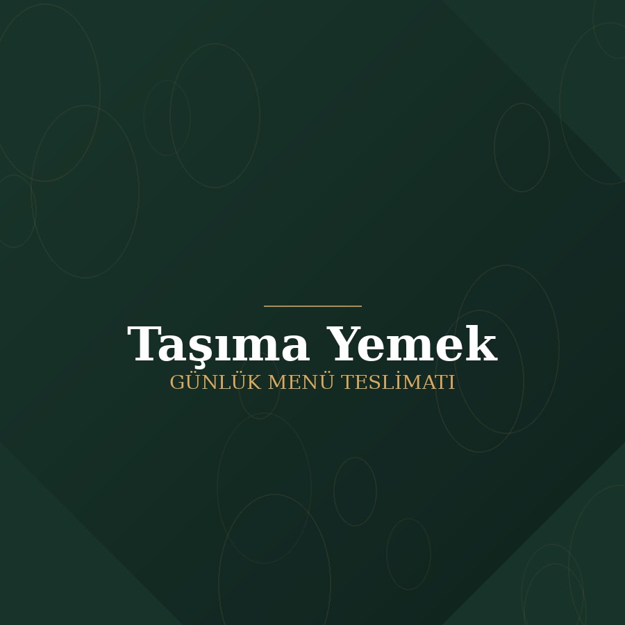Taşıma Yemek